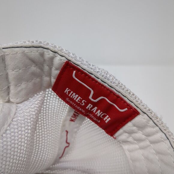 Kimes Ranch Snapback Mesh Back Trucker Hat Gray OSFA Embroidered - Picture 9 of 10
